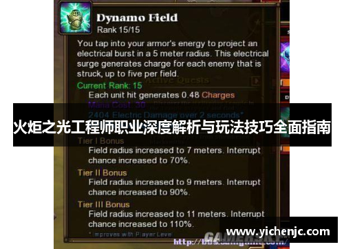 火炬之光工程师职业深度解析与玩法技巧全面指南